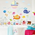 thumbnail image 3 of Decal Wall Sticker Kids Kindergarten Ocean World Panel Removable Room Vinyl Waterproof Bedroom Cartoon Brand New, 3 of 6