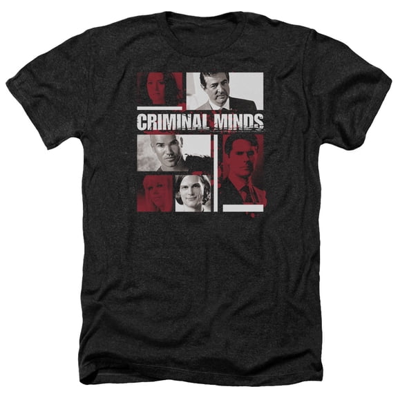 Criminal Minds - Character Boxes - Heather Short Sleeve Shirt - XX-Large