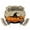 Brown, variant on Round Fitted Tablecloths with Elastic Edge Halloween Pumpkin Ghost Face Witch Hat Crow Waterproof Wipeable Table Cover for Kitchen Dining Party Decor Spiders- Web Purple Mist Table Clothes,45" - 54"