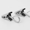 thumbnail image 7 of TABLZONE 30Pcs Silver Stainless Steel Curtain Clip Rings for Home Office School Hospital Use, 7 of 7