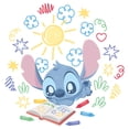 thumbnail image 2 of Boys Lilo & Stitch Alien Drawing T Shirt, 2 of 4