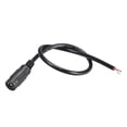 thumbnail image 1 of Uxcell Paquete de 2 conectores de alimentación de CC 5.5mm x 2.5mm 4A 18AWG 30cm, conector hembra en pigtail, 1 of 3