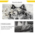 thumbnail image 2 of FREEAMG Wolf 500 Piece Large Jigsaw Puzzle for Adults - Game Interesting Toys - Hand Made Puzzles Personalized Gift, 2 of 7