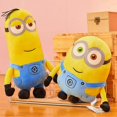 thumbnail image 4 of Minions Stuffed Animals Plush Toy Stuart/kevin/bob, Kawaii Soft Cute Sleeping Plushies Bedding Pillow Valentine's Day For Kids Toddler, 4 of 4