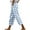 #03Multicolor, variant on ZVAVZ Capri Pants for Women Trendy,Women's Drawstring Elastic Waist Capri Pant Casual Loose Harem Palazzo Trousers With Pockets Workout Daily Deals Multicolor,L