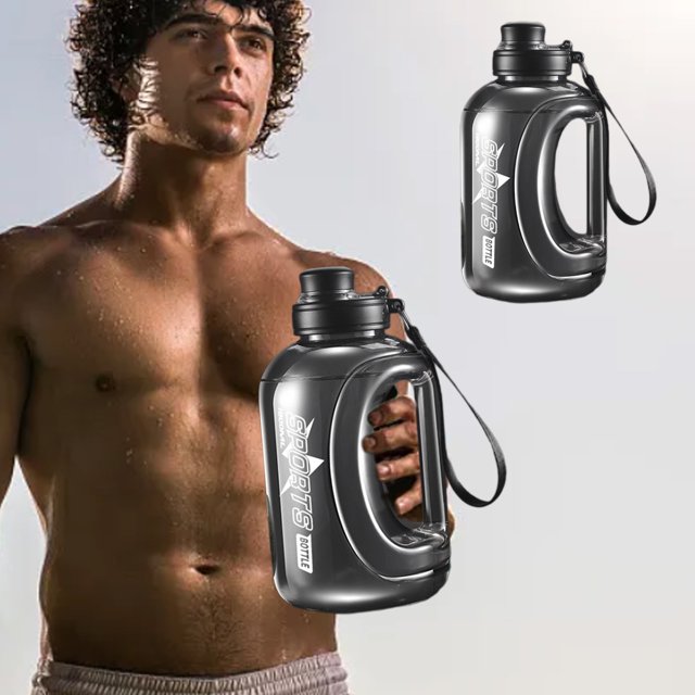 Fitness Kettle Large Capacity Water Cup Straw Plastic Cup Sports Kettle Ton Bucket Suitable For Fitness Sports Camping And Outdoor Use Deals Of The Day Clearance