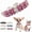 Purple, variant on Purple Pearl Dog Collars for Small Dogs, Crystal Girl Puppy Collar Fancy Bling Rhinestone Dog Collar Luxury Beaded Diamond Pet Jewelry for XXS Xs Small Medium Female Dogs Cats, S