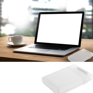 2.5 Boîte de protection de l'adaptateur de disque dur Inches, HDD/SDD Boîtier de stockage de protection disque dur avec adaptateur de disque dur pour USB de type C3.0 2.5in HDD/SDD