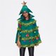 thumbnail image 1 of Poncho de árbol de Navidad para adultos, mujeres y hombres, decoración con lazo, capa con capucha, accesorio de fiesta para cosplay, fiesta, juego de rol 2024, 1 of 5