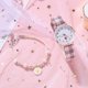 thumbnail image 4 of [Reloj + pulsera] Reloj de mujer + pulsera de margaritas Reloj de cuero casual, 4 of 4