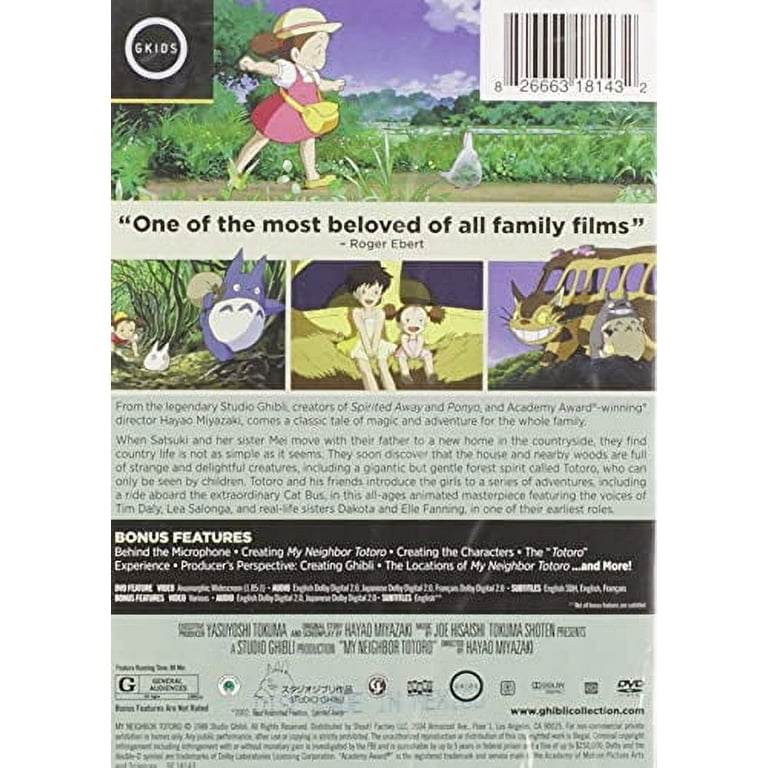 My Neighbor Totoro [DVD] - Walmart.com