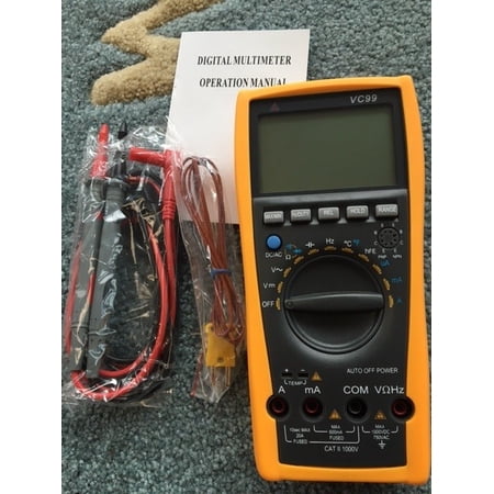 1 New LDB Multimeter w/Capacitance,Temperature, Frequency VC99, Ship from USA