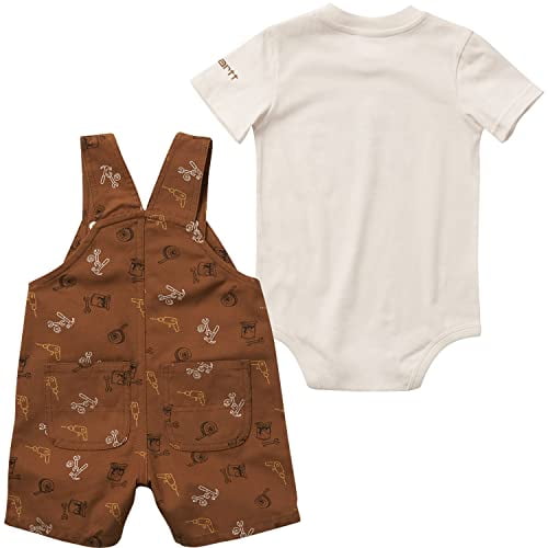 Baby boy carhartt overalls deals