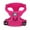 Fuchsia, variant on PoyPet Dog Harness Adjustable Soft Breathable Mesh Pet Harness No Pull Choke-Free Double Padded Vest for Small Medium and Large Dogs, Green L