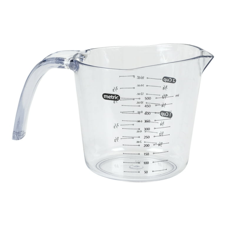 Mainstays 4 Cup Plastic Measuring Cup with Measurements Precise