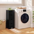 thumbnail image 6 of Giantex 4-Drawer Bathroom Storage Cabinet, Floor Cabinet w/Cut-out Handles, Freestanding Side Storage Cabinet for Bedroom, 6 of 8