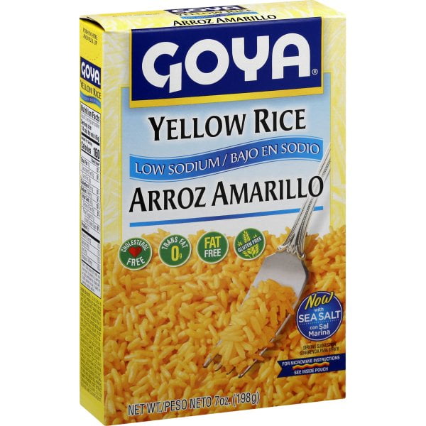 GOYA Yellow Rice Low Sodium 7 Oz