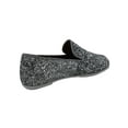 thumbnail image 3 of Fitflop Womens Lena Glitter Loafer Shoes, Silver, US 5, 3 of 3