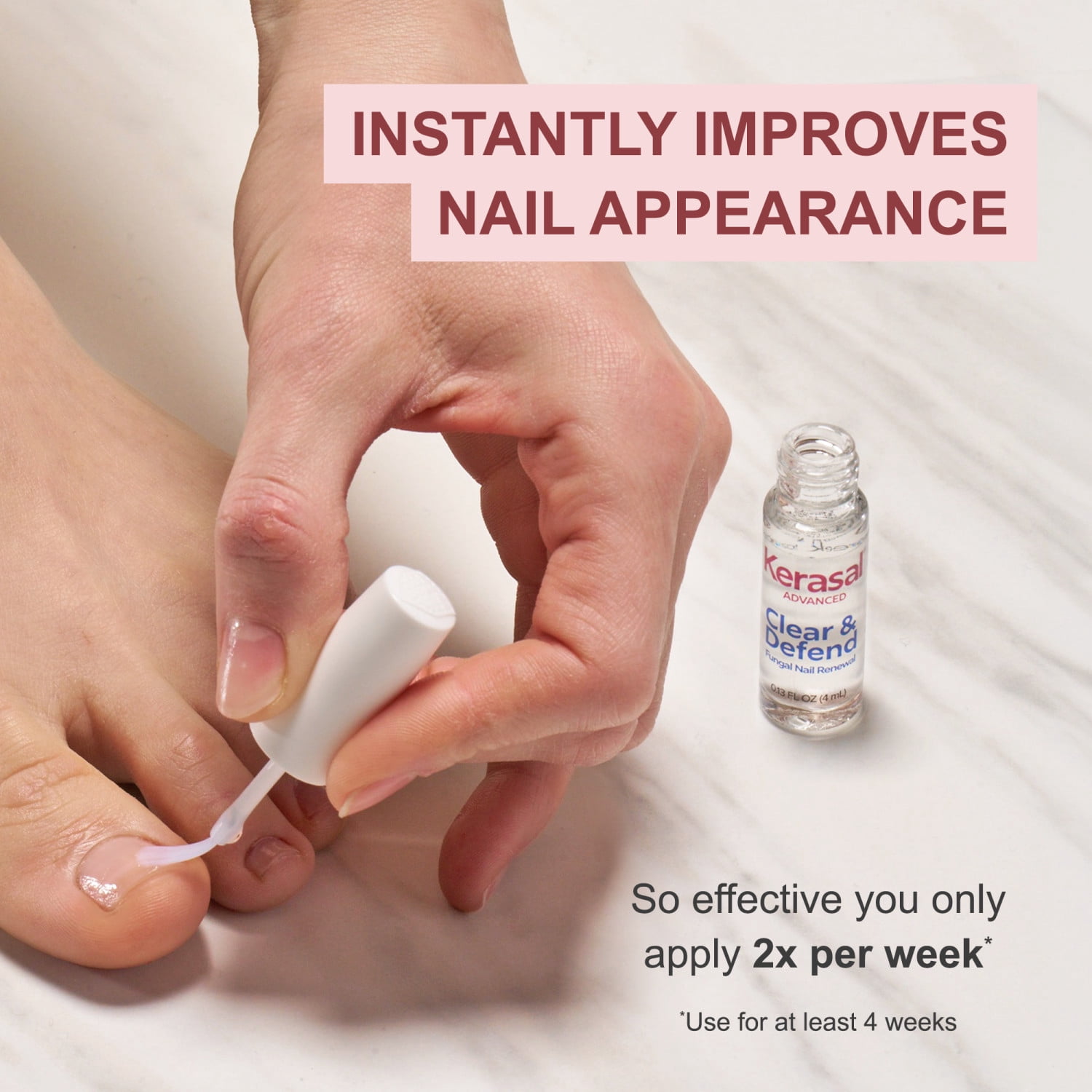 Kerasal Advanced Clear & Defend Fungal Nail Renewal –Better