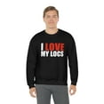 thumbnail image 6 of I love my Locs Unisex Sweatshirt S-3XL Natural Hair Dreadlocks Dreads, 6 of 9