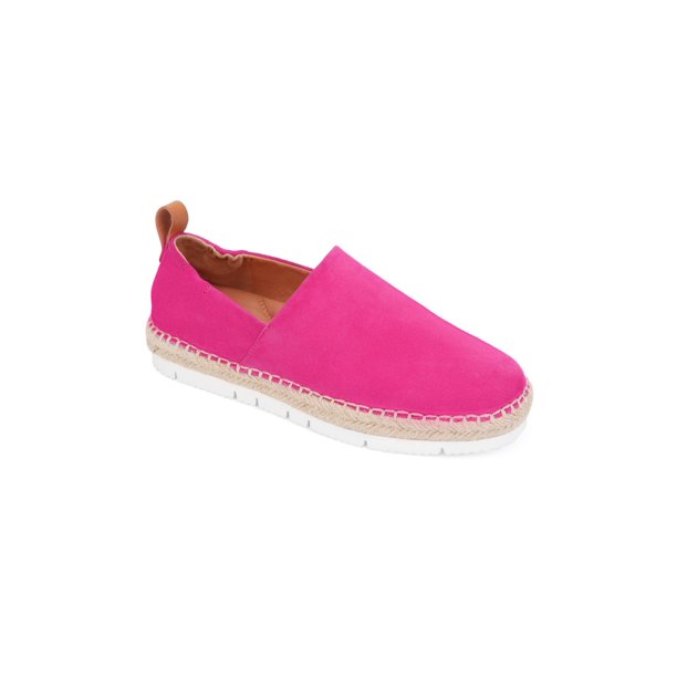 GENTLE SOULS Womens Pink Back Pull Tab Arch Support Cushioned Lizzy
