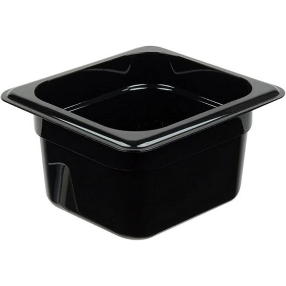 TrueCraftware- 1/6 Size 4” Deep Food Pan Polycarbonate Clear Color- Food Storage Containers Plastic Food Pan Restaurant Commercial Hotel Pans for Food Prep Fruits Vegetables Beans Corns