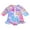 White, variant on Suealasg Kids Girls Summer One Piece Swimsuit 1T 2T 3T 4T 5T 6T Little Girl Long Sleeve Ruffle Starfish Donut Leaves Print Swimwear Kids Girls Rash Guard Beach Bathing Suit