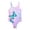 Light Violet, variant on YunPes Print Swimsuits for Girls Sleeveless Bodysuit Quick Dry Lightweight Swimwear Summer Beach Pool Bathing Suits for Kids 5-16 Years