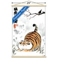 thumbnail image 3 of Alexander The Fat Tiger - Stretch Wall Poster with Magnetic Frame, 22.375" x 34", 3 of 6
