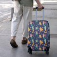 thumbnail image 3 of Dark Blue Mermaid Princess Pattern Luggage Cover Fashion Suitcase Cover Baggage Covers Fit 25-28 Inch Luggage (Go Travel), 3 of 5