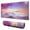 Cherry Blossoms On, variant on Blue Starry Sky desk Mouse Padwaterproof,rubber+multispandexnon Slip MousepadsDesk Pad for Office Home Game 31.5x15.7inches