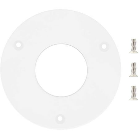

POWERTEC 71218 2-1/2 Hole Sub Base | Clear Router Base Plate with Pre-Drilled Holes Compatible with Porter Cable 690/890 Series Routers