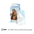 thumbnail image 4 of HP Sprocket 2x3 Premium Zink Sticky Back Photo Paper, 20 Sheets, Compatible Printers (Back), 4 of 5