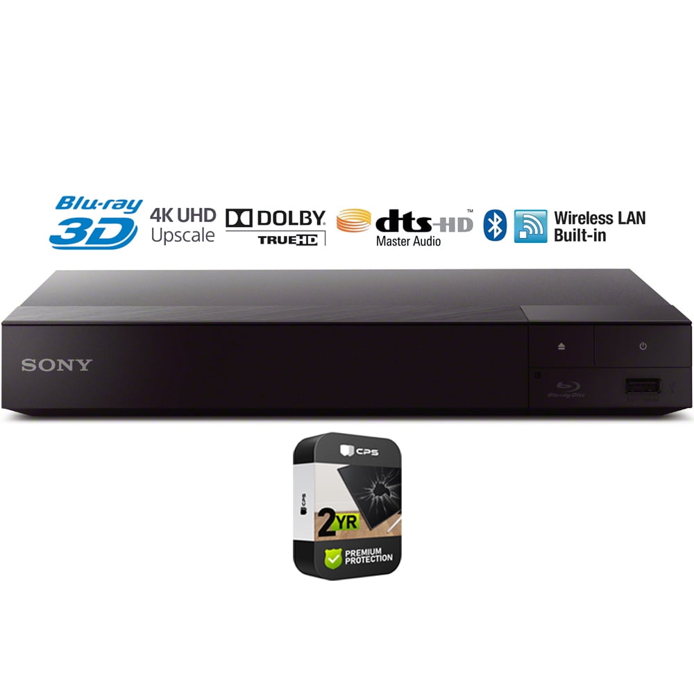 Restored Sony BDP-S6700 4K Upscaling 3D Streaming Blu-ray Disc Player 2016  Model Bundle with YR CPS Enhanced Protection Pack (Refurbished) 