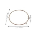 thumbnail image 4 of SHISUYAN Microwave Turntable Plate Roller Support Wheel Microwave Accessory Turntable Ring Replacement, 4 of 8