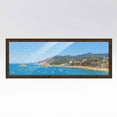 thumbnail image 3 of 22x44 Walnut Brown Veneer Real Wood Picture Frame Width 1.25 inches | Interior Frame Depth 0.5, 3 of 8