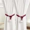 thumbnail image 5 of chaungfeng Curtain Tiebacks Curtain Ties For Drapes Adjustable Curtain Tie Backs Modern Curtain Holdbacks For Thin Or Thick Home Office Window Draperies, 5 of 7