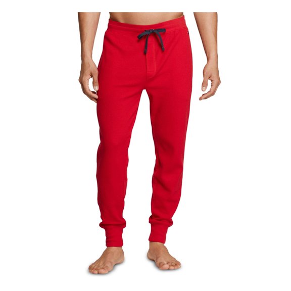 Tommy Hilfiger Mens Jogger Logo Thermal Pants