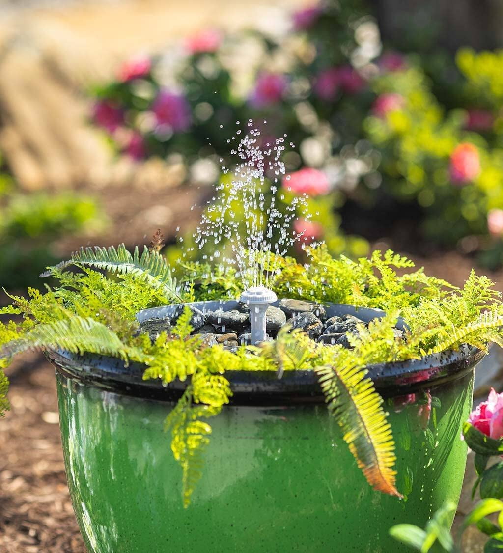 Hydria Cordless Rechargeable Smart Fountain Water Feature Kit