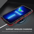 thumbnail image 5 of for iPhone 13 Pro Max Case Waterproof Shockproof Dustproof Full-Body Sturdy with Camera Lens Protection and Built-in Screen Protector,Underwater Full Sealed Cover for iPhone 13 Pro Max, Black/Red, 5 of 11