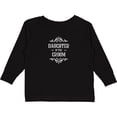 thumbnail image 3 of Inktastic Daughter of the Groom in White Girls Long Sleeve Toddler T-Shirt, 3 of 5