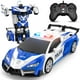 thumbnail image 1 of Coche de control remoto Febyhim, 2,4 GHz, juguete transformador a escala 1:18, 1 of 8