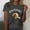 #0114-Dark Gray, variant on Women Short Sleeve T Shirt Crew Neck Glueckskehs Fortune Cookie Graphic Casual Daily Tops White M Gift
