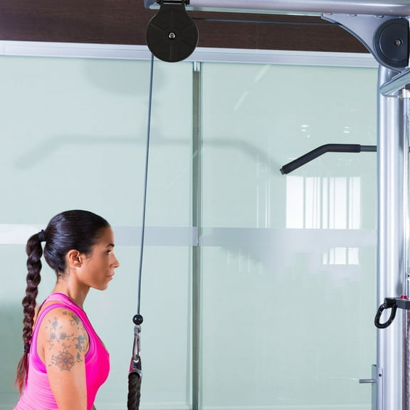 CIMAXIC Cable Pulley Weight For Workout Pulley System ABS 1Set