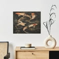 thumbnail image 6 of Naloa Koi Fish Tranquility Print Canvas Bathroom Wall Art,Bathroom Wall Art Decoration, Canvas Poster Prints,Decorative Paintings for Living Room, Bathroom, Kids Room, 6 of 6