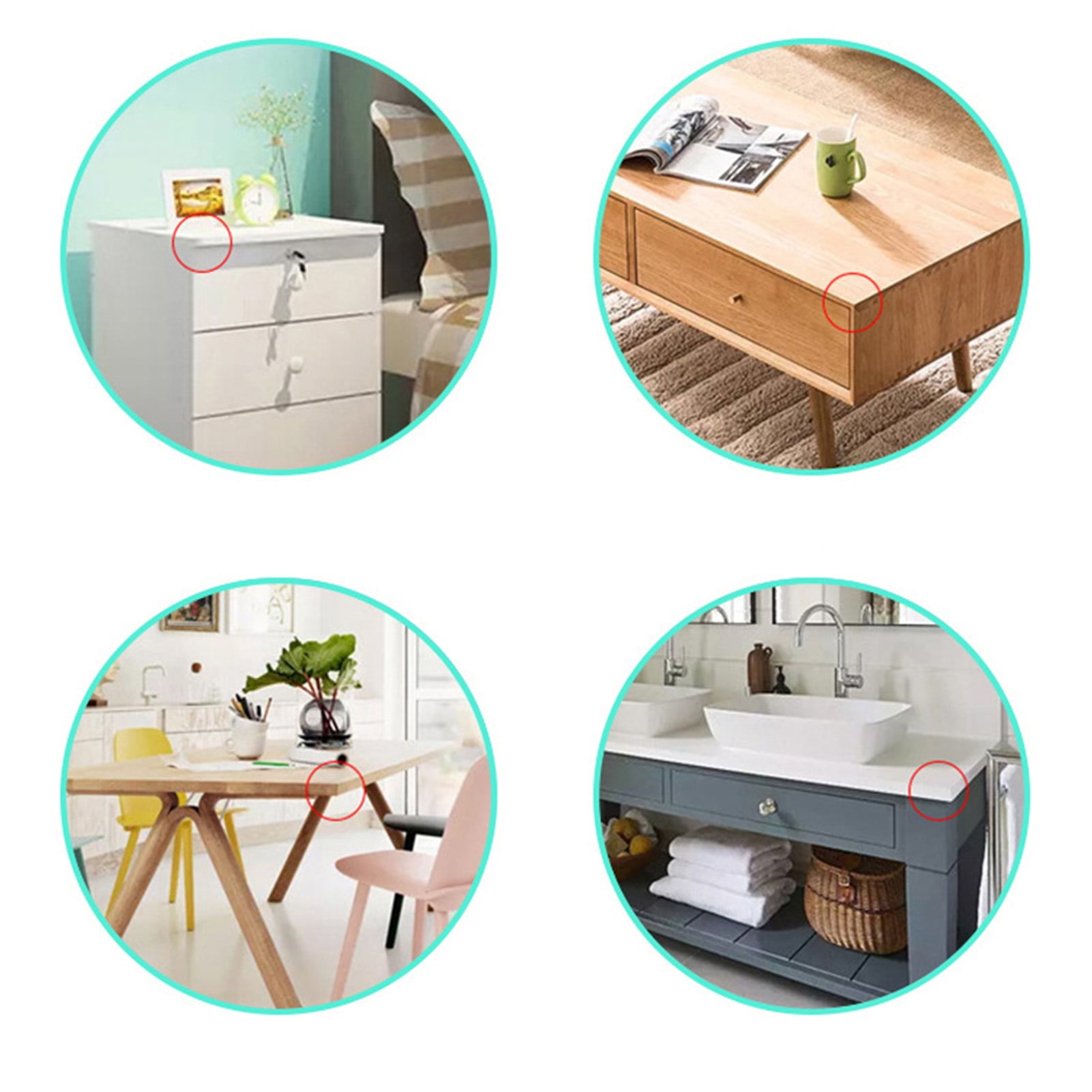 Edge Guard Table Edge Bumper Desk Edge Bumper Edge Corner Protector L