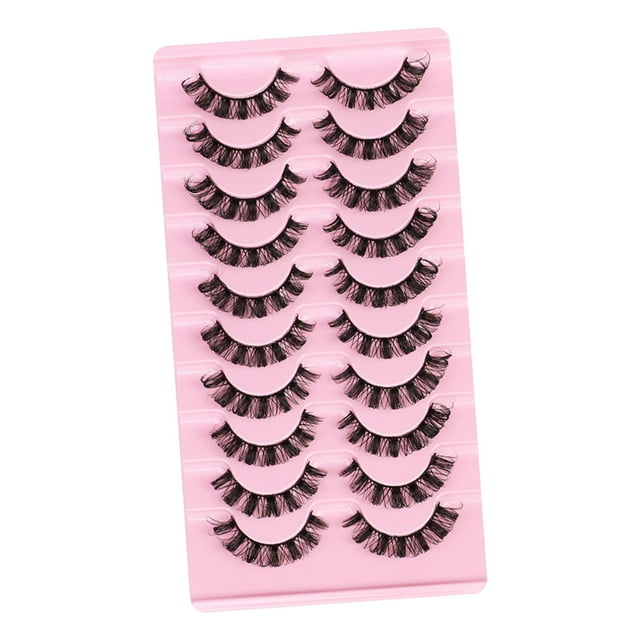 10 pares de pestañas rusas pestañas accesorios efecto esponjoso C Yuyangstore Kits de pestañas postizas