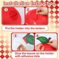 thumbnail image 5 of 12 Pcs Red Apple Classroom Decorations Apple Paper Lanterns Fruit Themed Party Decor Hanging Apple Decorations for Birthday Baby Shower Back to School Garden Room Party Supplies, 5 of 13