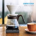 thumbnail image 4 of Kitchen Scale, AMIR 3kg/0.1g Coffee Scale Rechargeable Digital Coffee Scale Drip Espresso Scale with Touch Sensor LED Display Digital Scale for Kitchen Coffee Home Office, 4 of 9