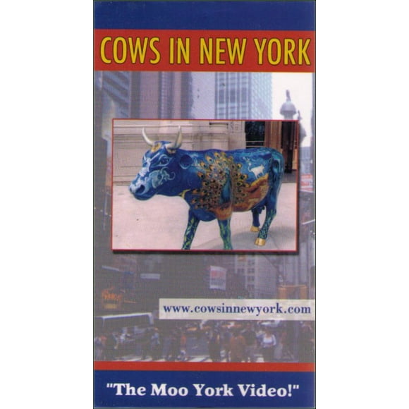 Cows In New York The Moo York Video VHS Tape